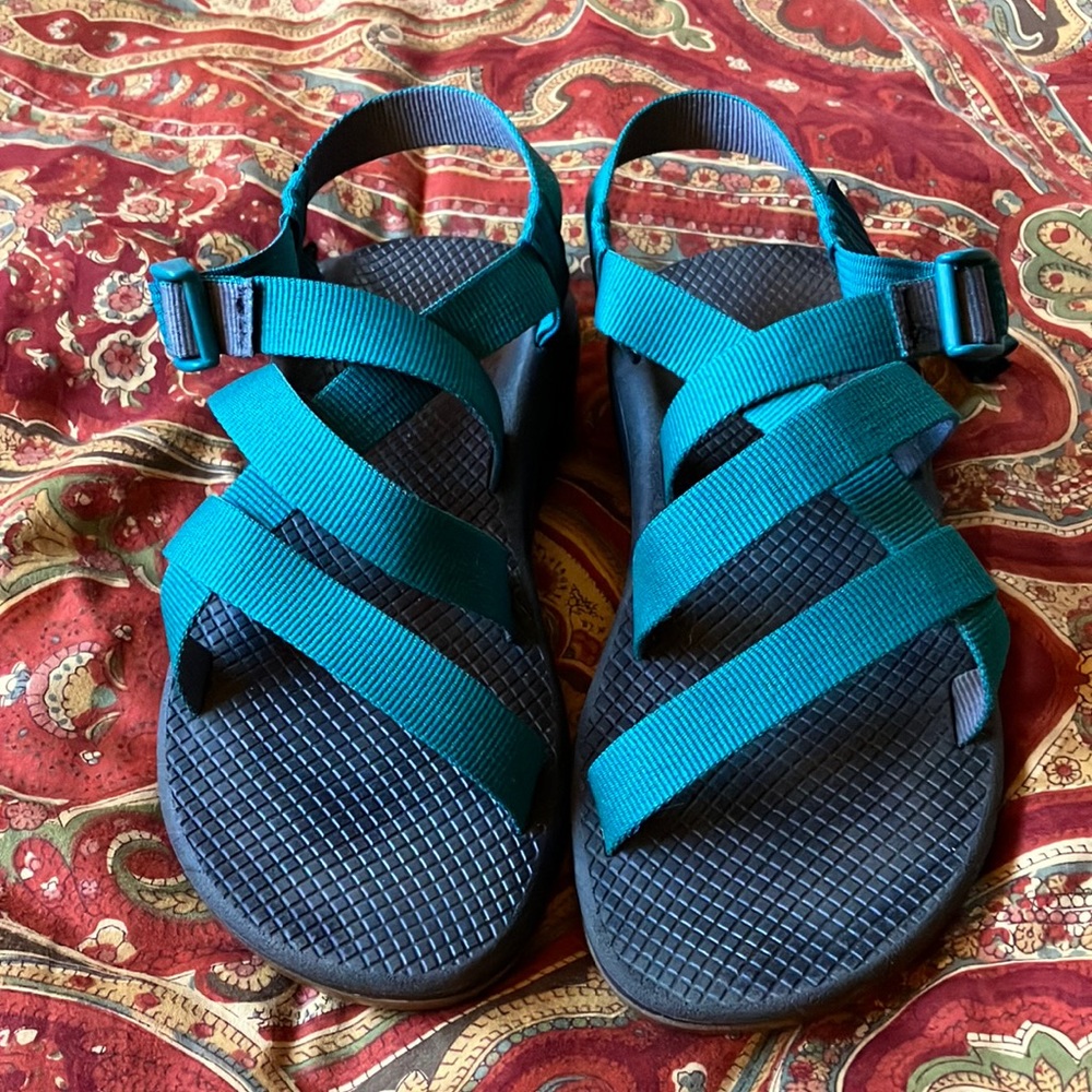 Teal blue cloud Chaco